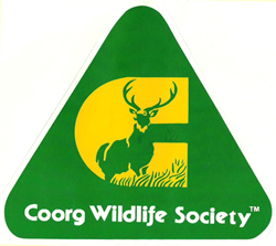 Original Coorg Wildlife Society Sticker